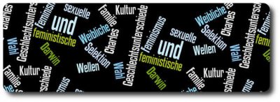 NICHT-Feminist - Header - Feminismus, Selektion. Geschlechterunterschiede