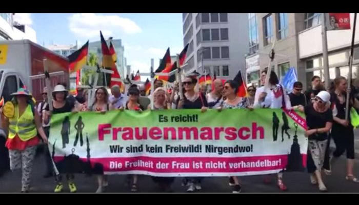 Video: „Frauenmarsch zum Kanzleramt“ am 9. Juni 2018 in Berlin